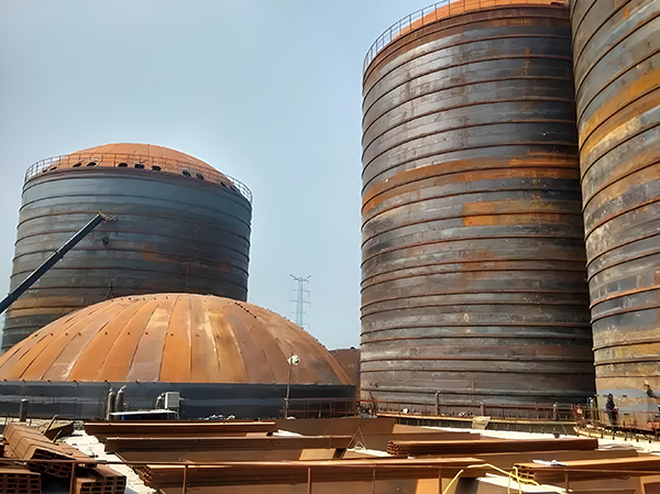 旌德焦粉钢板仓